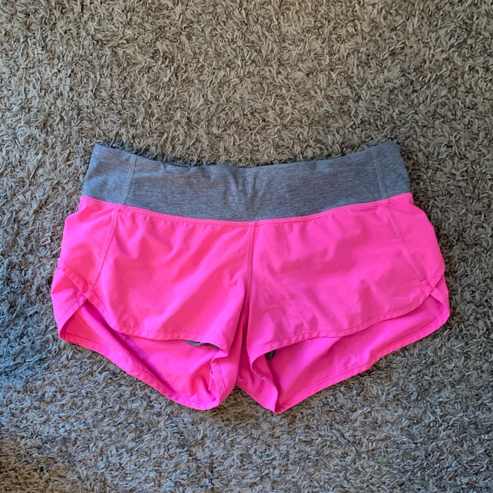 Lululemon speed shorts